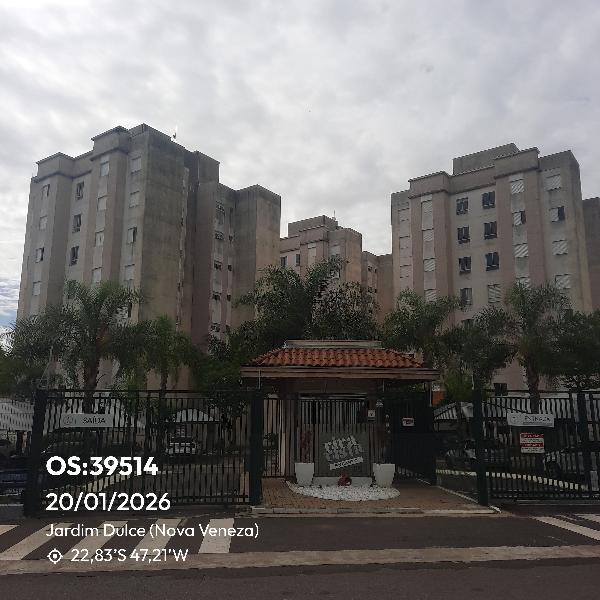 Apartamento em Sumaré, Loteamento Residencial Viva Vista, Avenida Jose Carlos Amaral, N. 95, Apto 62a, Bl A 6º Andar, SP. Área: 50.47m2