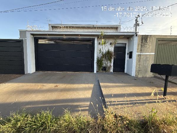 Casa em Rio Verde, Santo Agostinho, Rua Tocantins, N. Sn, Qd 15 Lt 09 Parte A, GO. Área: 137.36m2