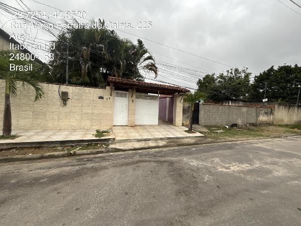 Casa em Itaboraí, Lot Vila Real, Rua Aarao Ferreira De Calais (Antiga Rua Um), N. Sn, Lt18, RJ. Área: 301.85m2