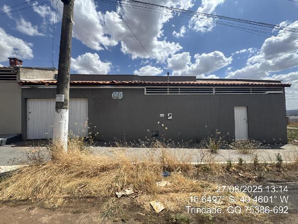 Casa em Trindade, Lot Res Vieira, Rua Generosa Vaz Vieira Da Silva Esq R Pedro A. V., N. 16, Cs 02 Qd 42 Lt 16, GO. Área: 87.47m2