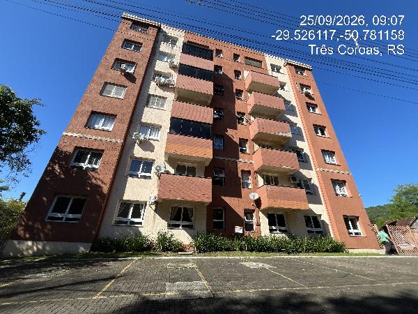 Apartamento em Três Coroas, Zona Urbada, Rua Rudi Klein, N. 555, Apto 203,, RS. Área: 62.59m2