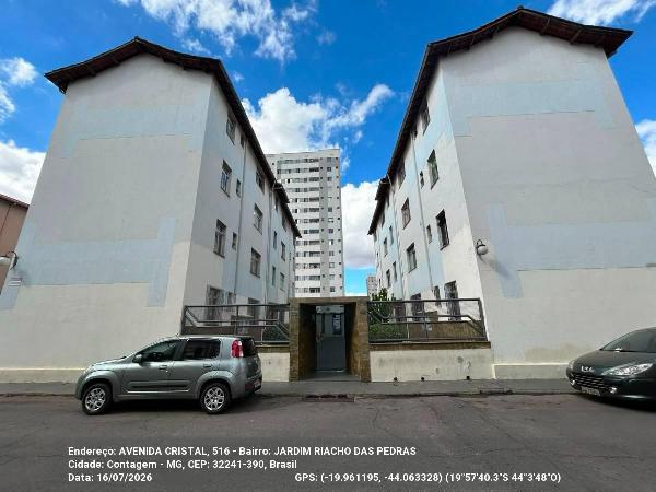 Apartamento em Contagem, Jardim Riacho Das Pedras, Avenida Cristal, N. 516, Apto 102, Conj C Bl 516, MG. Área: 65.77m2