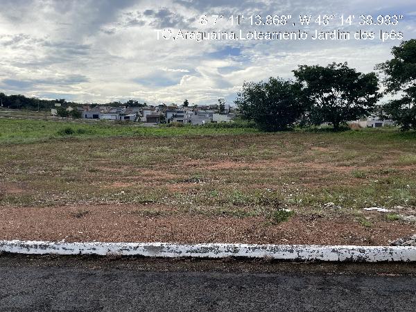 Terreno em Araguaína, Loteamento Jardim Boa Sorte, Avenida Leda Ferrante Dos Santos, N. Sn, Lt 20 Qd Qm10, TO. Área: 955.5m2