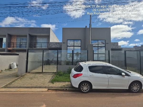 Casa em Ponta Grossa, Cara-cara, Rua Professora Vera Lucia De Antoni, N. 195, Cs 02 Lt 208 Qd 10 Jd Dona Marly, PR. Área: 60m2