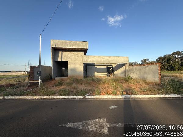 Casa em Ribas do Rio Pardo, Jardim Dos Estados, Rua Goias, N. Sn, Lt 04 Qd 08, MS. Área: 187.52m2