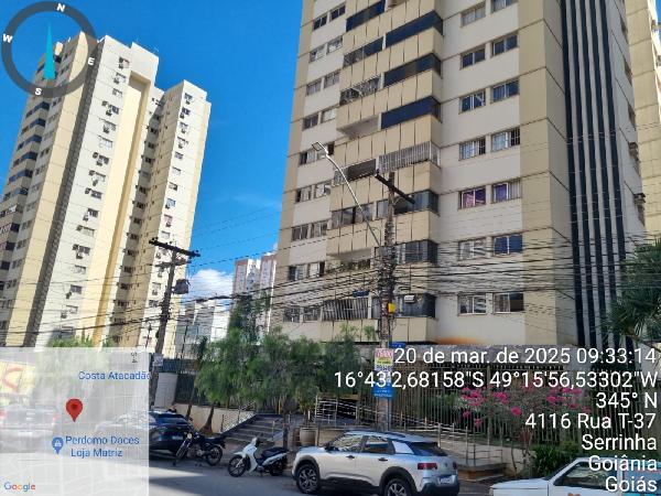 Apartamento em Goiânia, Setor Bueno, Avenida T 4, N. Sn, Apto 102, Bl B Qd 155 Lt 9/13 Ruas T-37 E T-65, GO. Área: 86.36m2