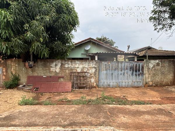 Casa em Ivinhema, Piraveve, Rua Antonio Passos Filho, N. 254, Lt 10 Qd 01, MS. Área: 168.68m2