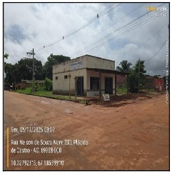 Terreno em Plácido de Castro, Centro, Rua Epitacio Pessoa, N. Sn, Rua Projetada, AC. Área: 1800m2