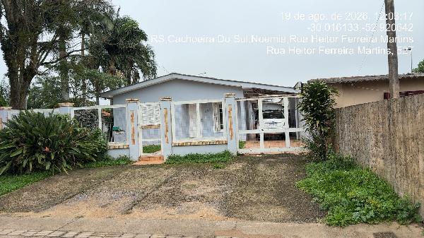 Casa em Cachoeira do Sul, Noemia, Rua Heitor Ferreira Martins, N. 817, Lt E, RS. Área: 217.71m2