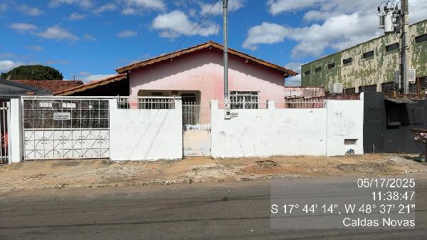 Casa em Caldas Novas, Vila Olegario Pinto, Rua Monte Castelo, N. Sn, Lt 03 Qd 21, GO. Área: 146.94m2