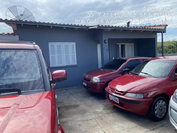 Casa em Cachoeira do Sul, Vila Drews, Rua Gabriel Almeida, N. 252, Lt 86, RS. Área: 81.75m2