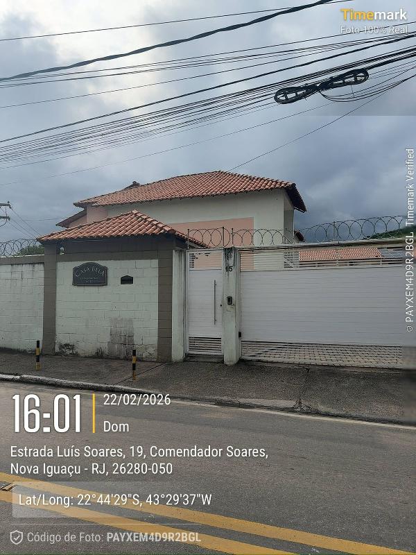 Casa em Nova Iguaçu, Comendador Soares, Travessa Luis Soares, N. 15, Cs 09, RJ. Área: 68.38m2