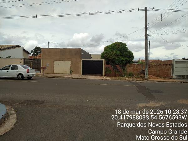 Terreno em Campo Grande, Parque Dos Novos Estados, Rua Marques De Leao, N. Sn, Qd 07 N 29, MS. Área: 145.93m2