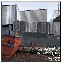 Casa em Patos de Minas, Bela Vista, R Dr Noe Ferreira, N. 282, Qd 09 Lt 06, MG. Área: 202.92m2