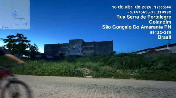 Terreno em São Gonçalo do Amarante, Jardins, Rua Bela Vista, N. Sn,  Qd 07 Lt 03 Rua Projetada 03, RN. Área: 502.5m2