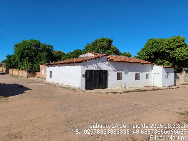 Casa em Eliseu Martins, Bairro Luiz Amância, Rua Geraldo Barbosa, N. S/N,, PI. Área: 154.45m2
