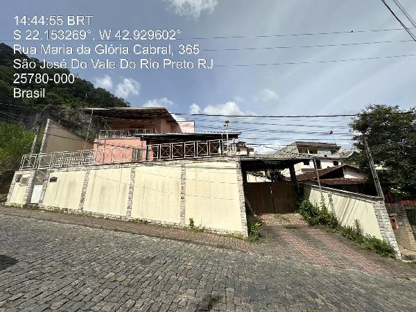 Casa em São José do Vale do Rio Preto, Parque Vera Lucia, Rua Maria Da Gloria Cabral, N. 310, Qd 03 Lt 17 (Antigo Numeral 284), RJ. Área: 171.8m2