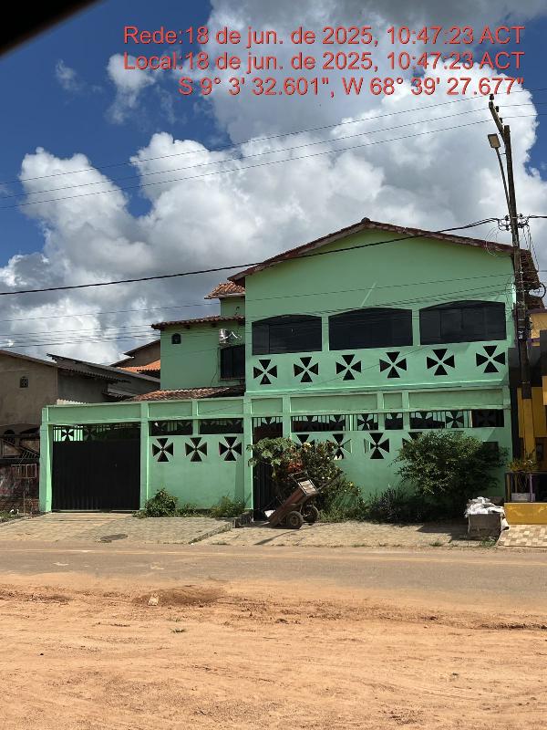 Casa em Sena Madureira, Cidade Nova, Rua Cunha Vasconcelos, N. 186,, AC. Área: 350.88m2