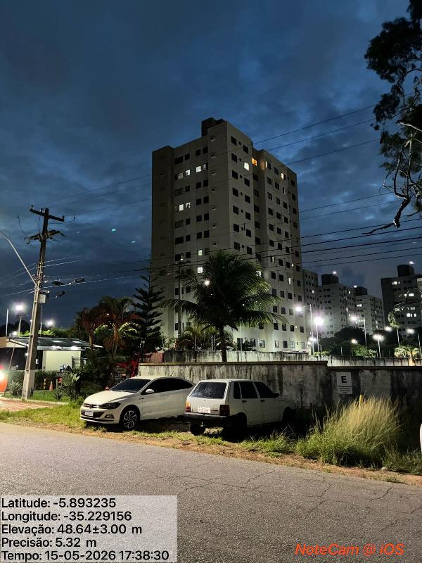 Apartamento em Parnamirim, Emaus, Estrada Para Catre, N. 77, Apto 1001, Torre A, RN. Área: 44.43m2