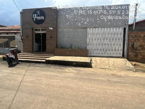 Casa em Ourilândia do Norte, Centro, Rua 08, N. Sn, Lote 018 Qd 006 Setor 002, PA. Área: 96.7m2