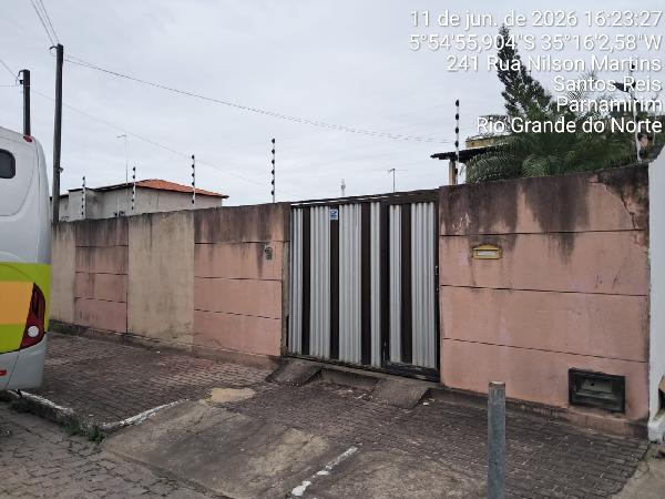 Casa em Parnamirim, Santos Reis, Rua Nilson Martins, N. 241, Lote 14 Quadra C Novo Horizonte, RN. Área: 153m2