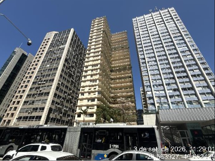 Apartamento em São Paulo, Bela Vista, Av Paulista, N. 1195, Apto 63, SP. Área: 169m2