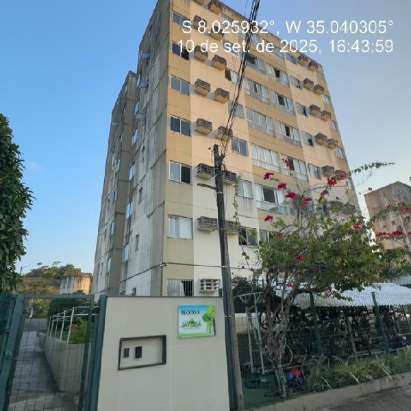 Apartamento em São Lourenço da Mata, Muribara, Rua Casa Caiada, N. 245, Apto 502, Bl 03 Tipo A Br 408 Km 94, PE. Área: 49.12m2