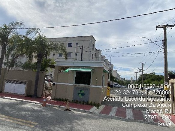 Apartamento em Macaé, Sao Jose Do Barreto, Avenida Otoniel Gomes Tavares, N. 1391, Apto 109, Bl 01, Vg 08, RJ. Área: 45.38m2