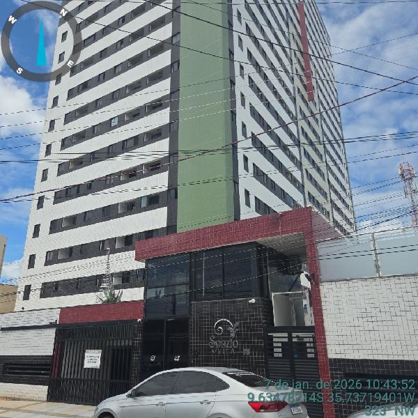 Apartamento em Maceió, Pinheiro, Rua Estatistico Teixeira De Freitas, N. 86, Apto 2001,, AL. Área: 86.24m2