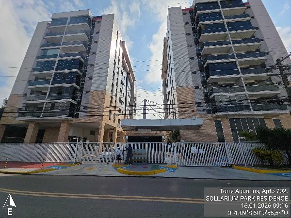 Apartamento em Manaus, Flores, Avenida Professor Nilton Lins, N. 1591, Apto 702, Tr Aquarius, AM. Área: 90.01m2