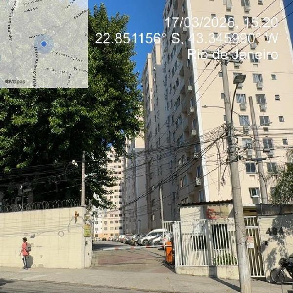Apartamento em Rio de Janeiro, Rocha Miranda, Estrada Do Barro Vermelho, N. 484, Apto 1302, Bl03, RJ. Área: 47m2