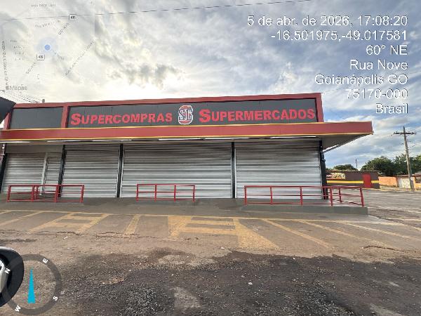 Comercial em Goianápolis, Lot V. Ns.de Fátima, Avenida Manoel Cardoso De  Godoi, N. Sn, Lt 02 Qd H, GO. Área: 892.5m2