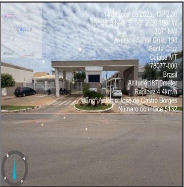 Casa em Cuiabá, Santa Cruz Ii, Avenida Santa Cruz, N. 78, Cs 19 Qd 01, MT. Área: 121.06m2