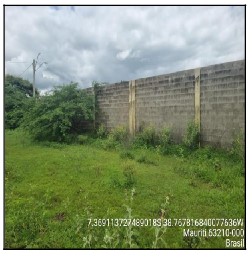 Terreno em Mauriti, Bela Vista, Lsl Joao Agostinho, N. Sn,, CE. Área: 1861.52m2