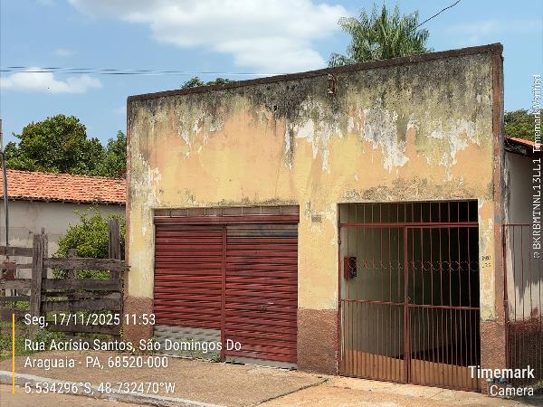Casa em São Domingos do Araguaia, Centro, Rua Acrisio Santos, N. 134,, PA. Área: 113.62m2