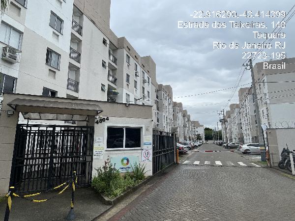 Apartamento em Rio de Janeiro, Taquara, Estrada Do Rio Grande, N. 4804, Apto 204, Bl 02, RJ. Área: 40.68m2