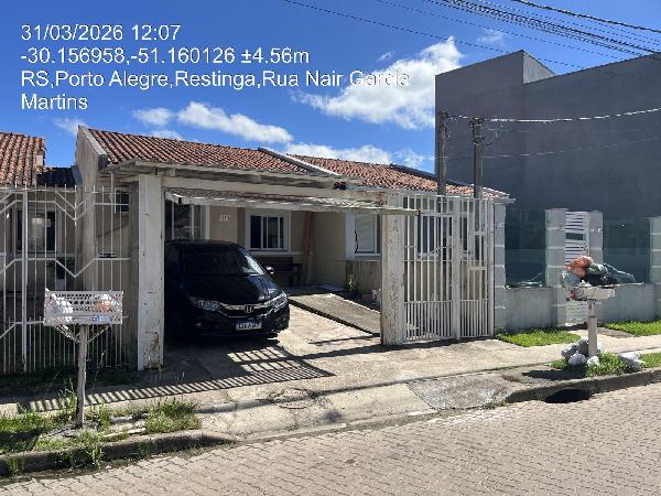 Casa em Porto Alegre, Restinga, Rua Nair Garcia Martins, N. 336, Cs 01, Lt 06c, Qd C,, RS. Área: 61.31m2