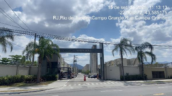 Apartamento em Rio de Janeiro, Inhoaiba, Rua Campo Grande, N. 3740, Apto 301, Bl 02, RJ. Área: 41.19m2