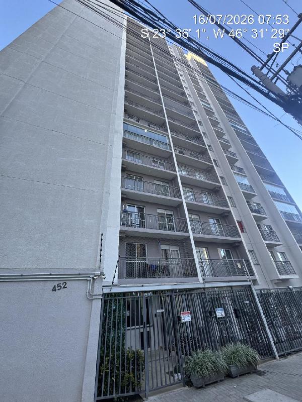 Apartamento em São Paulo, Vila Tolstoi, Rua Correia Da Camara, N. 452, Apto 518, 5º Pavimento, SP. Área: 38.37m2