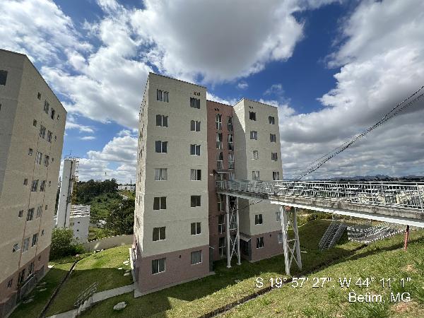 Apartamento em Betim, Jardim Brasilia, Rua Claudio Clover, N. 481, Apto 304, Pav 3 Bloco 8, MG. Área: 41.99m2