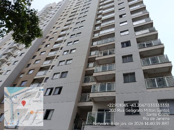 Apartamento em Rio de Janeiro, Santo Cristo, Rua Geografo Milton Santos, N. 181, Apto 1009,, RJ. Área: 43m2