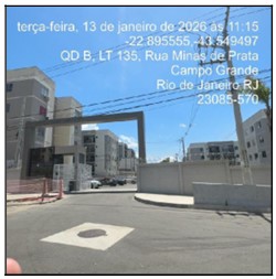 Apartamento em Rio de Janeiro, Campo Grande, Rua Minas De Prata, N. 195, Apto 407, Bl 01, RJ. Área: 42.72m2