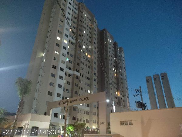 Apartamento em Nova Iguaçu, Parque Rosario, Estrada Doutor Plinio Casado, N. 2450, Apto 304, Bl 01, RJ. Área: 41.38m2
