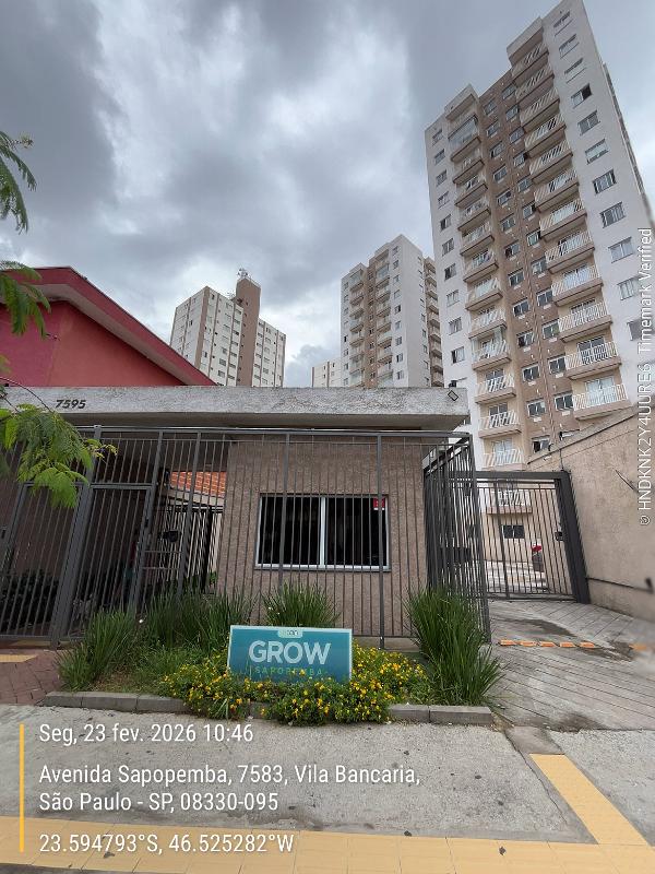 Apartamento em São Paulo, Vila Prudente, Avenida Sapopemba, N. 7595, Apto 307, Tr B Pav 3 Hmp, SP. Área: 37.18m2
