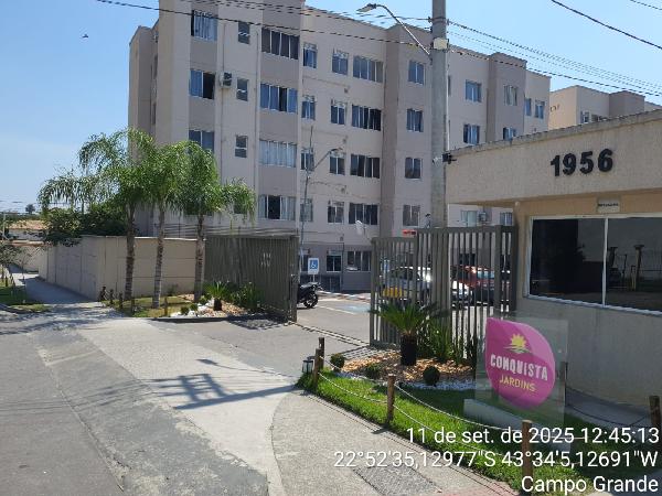 Apartamento em Rio de Janeiro, Campo Grande, Rua Vicente Francisco Dos Santos, N. 1956, Apto 303, Bl 02, RJ. Área: 41.19m2