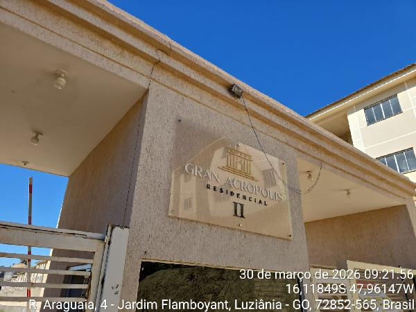Apartamento em Luziânia, Jardim Flamboyant, Rua Araguaia, N. Sn, Apto 102, Bl 10 Gleba Ga5, GO. Área: 56.62m2