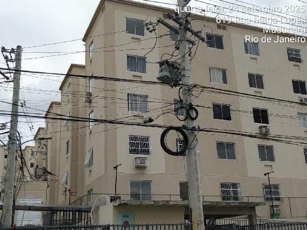 Apartamento em Rio de Janeiro, Madureira, Rua Maria Lopes, N. 655, Apto 308, Bl 07, RJ. Área: 46m2