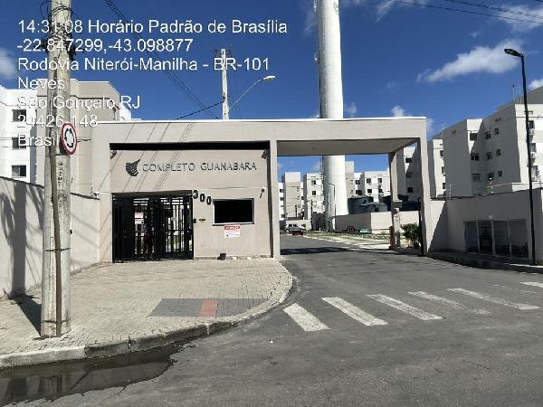 Apartamento em São Gonçalo, Neves (neves), Rua Barao De Sao Goncalo, N. 300, Apto 314, Bl 06, RJ. Área: 40.7m2