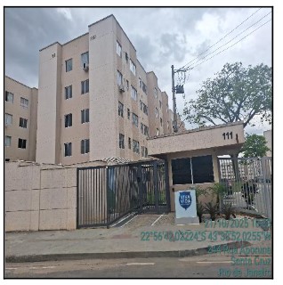 Apartamento em Rio de Janeiro, Santa Cruz, Rua Aporuna, N. 111, Apto 209, Bl 06, RJ. Área: 41.19m2