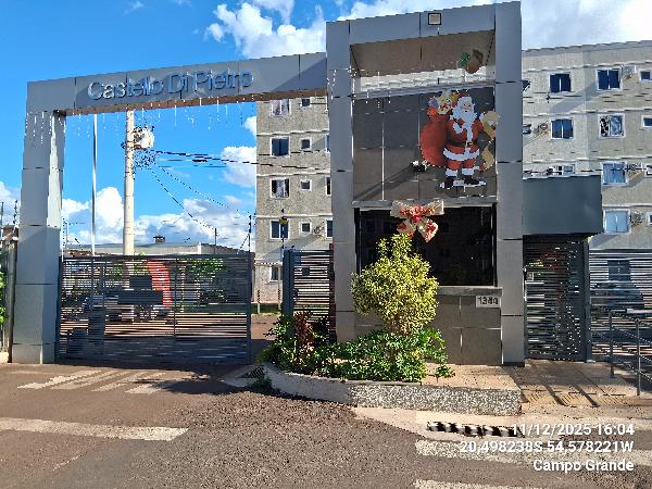 Apartamento em Campo Grande, Parque Residencial Rita Vieira, Rua Mariza Andrade Ribeiro, N. 1344, Apto 102, 1°Pav Bl06, MS. Área: 39.96m2